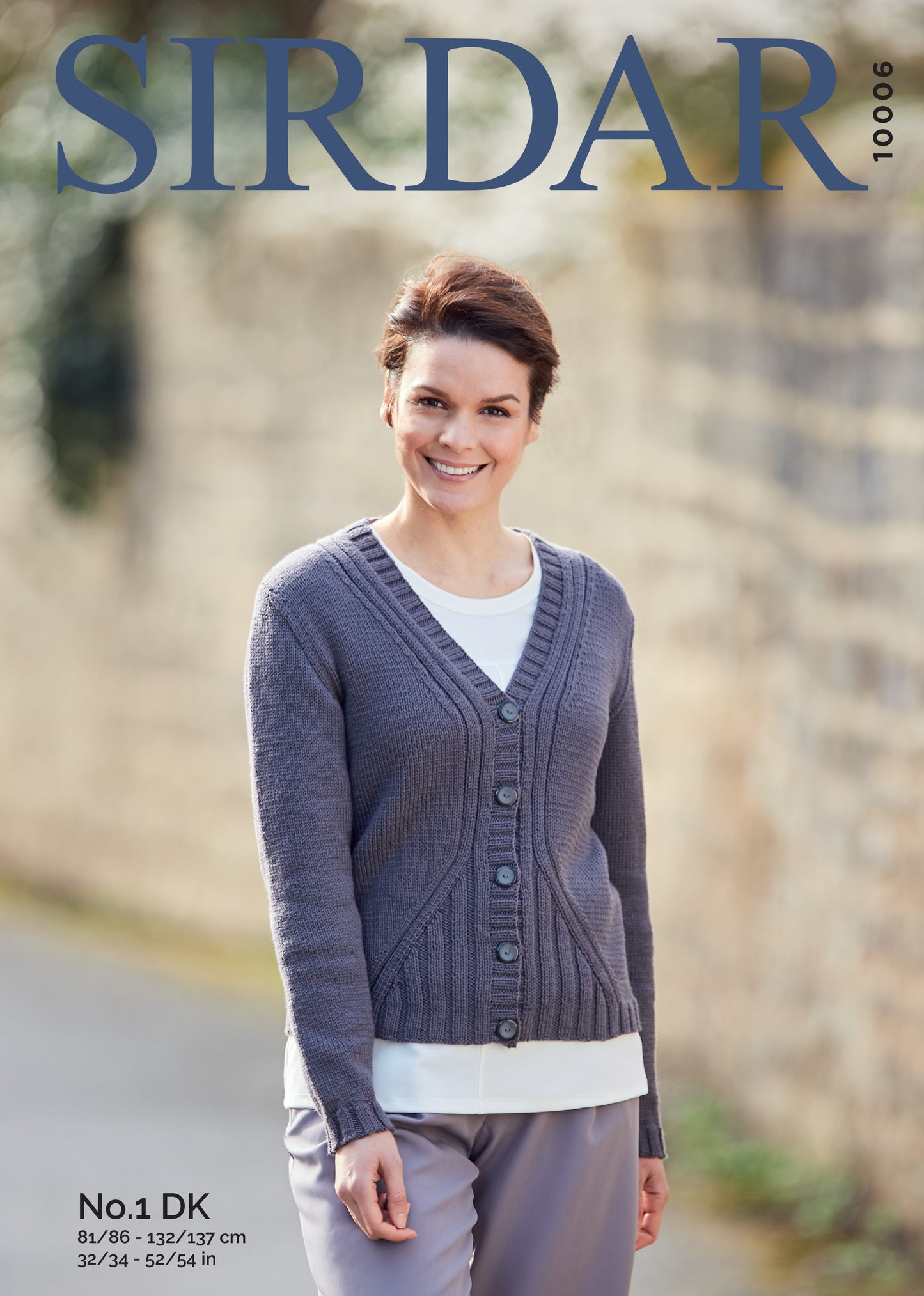 Sirdar Pattern 10006 - Ladies cardigan-S