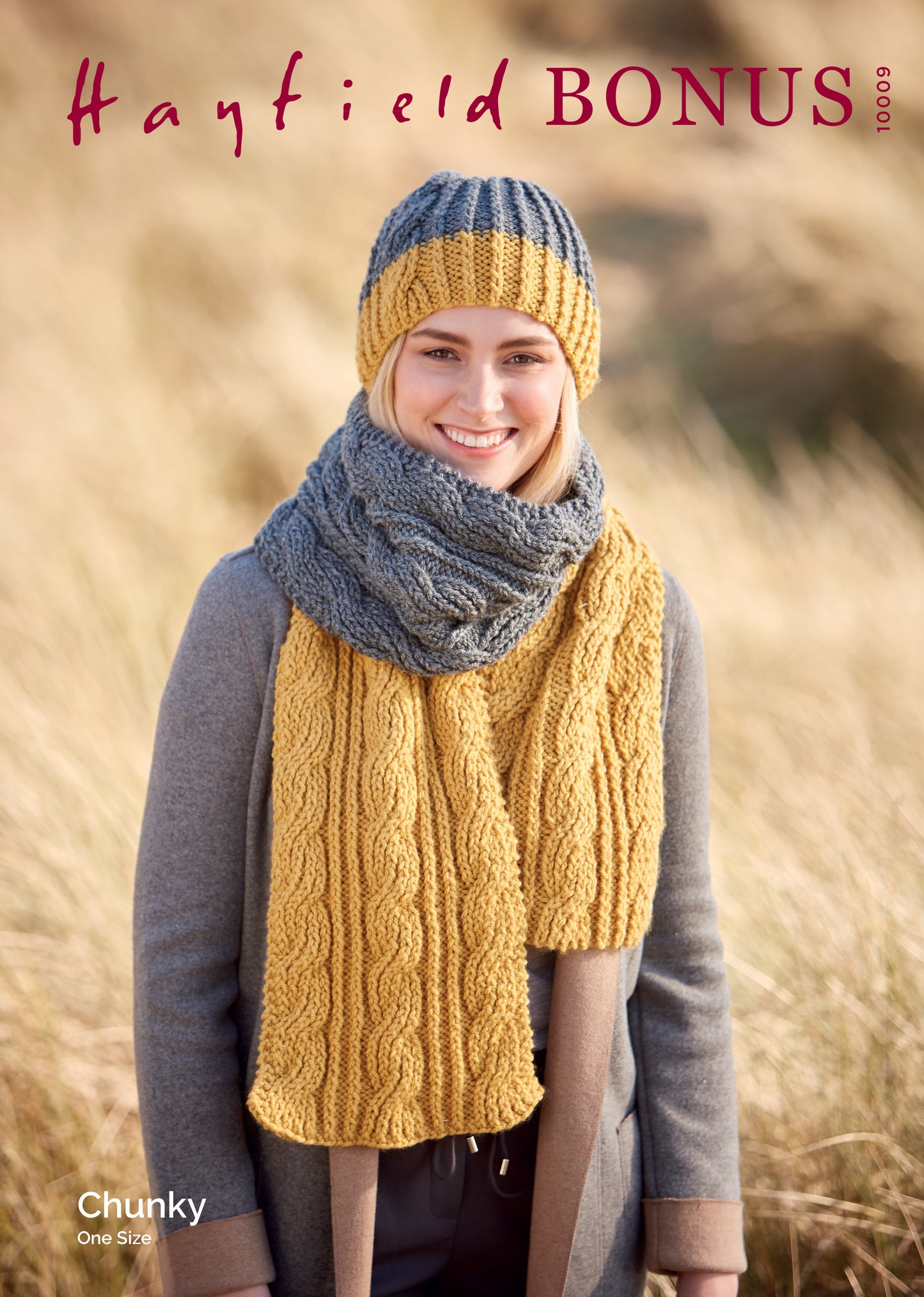 Sirdar Pattern 10009 - Scarf & hat - Bonus chunky - Product image