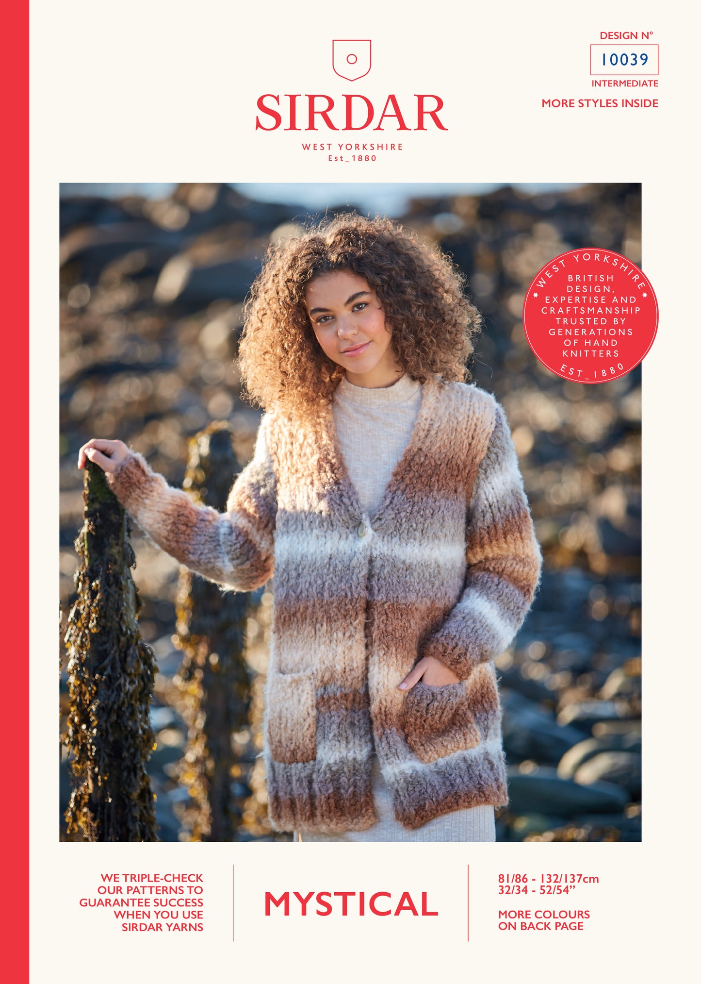 Sirdar Pattern 10039 - Sirdar Mystical brushed with sparkle - Product image
