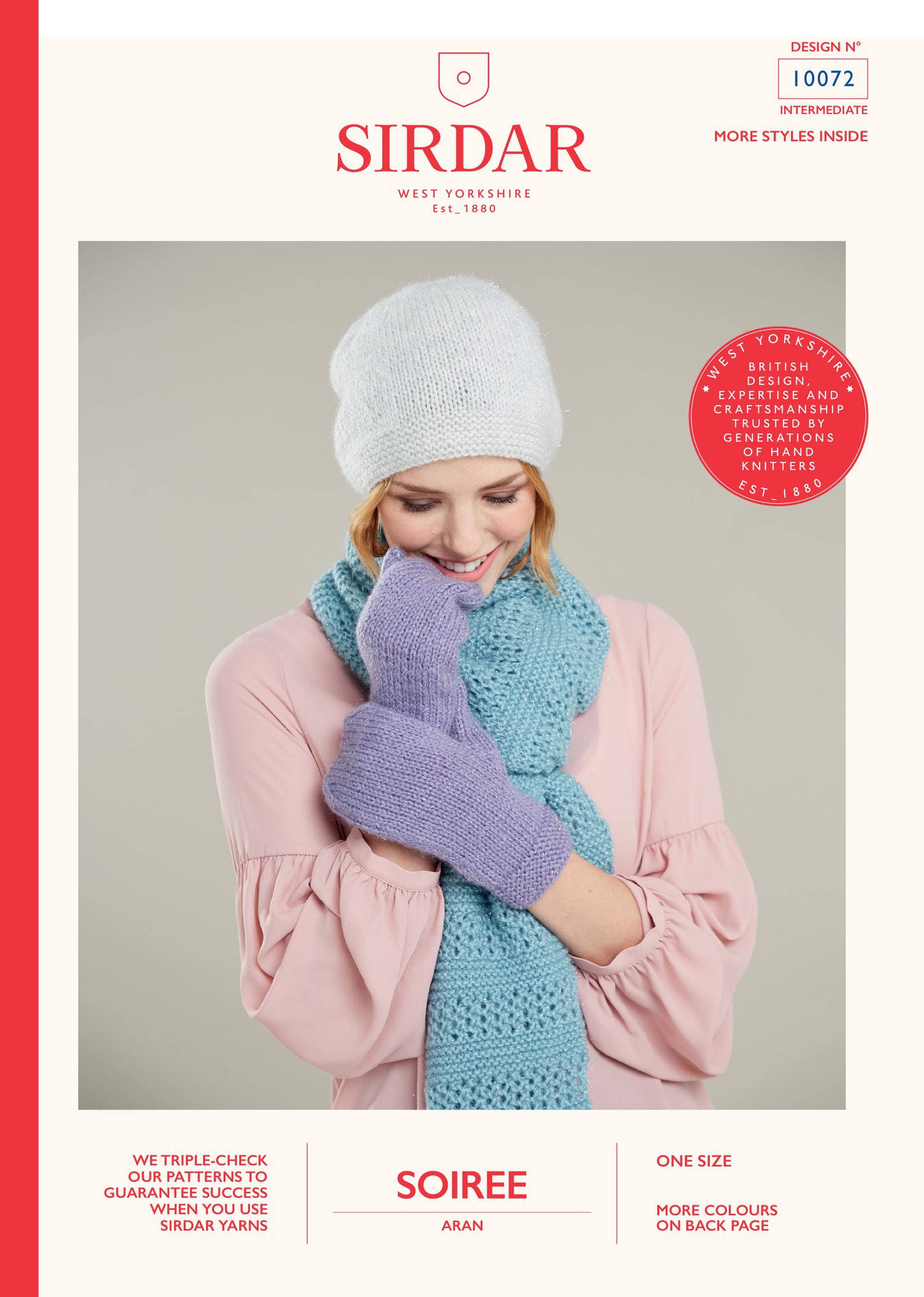 Sirdar Pattern 10072 - Sirdar Soiree aran - Product image