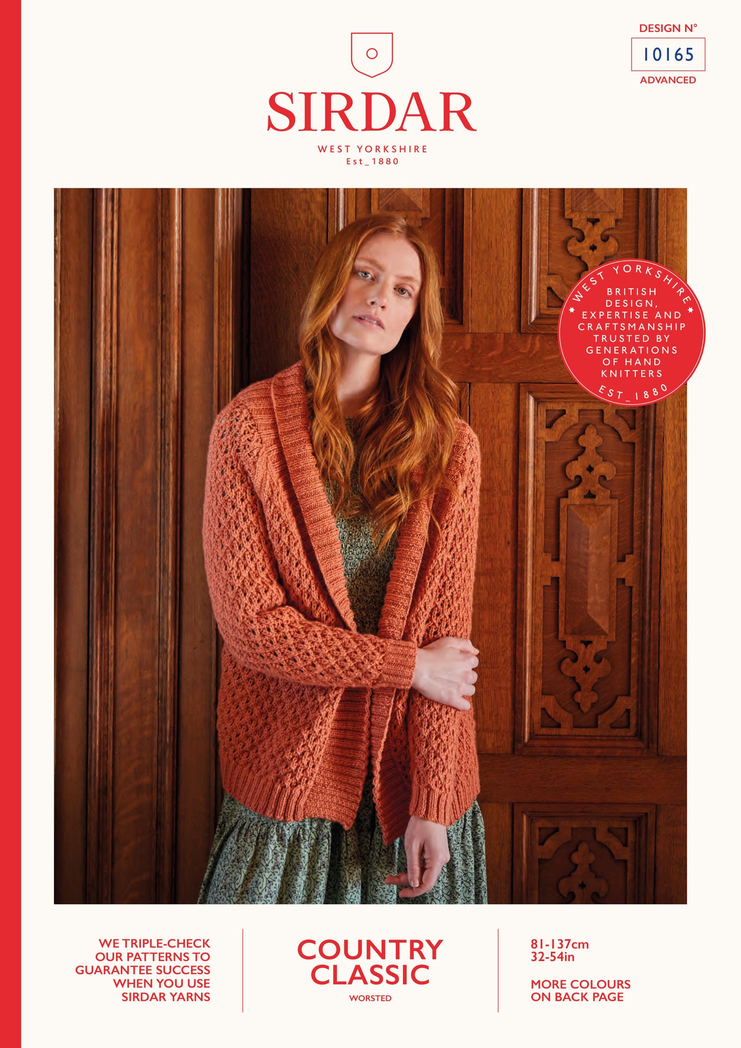 Sirdar Pattern 10165 - Womens shawl coll