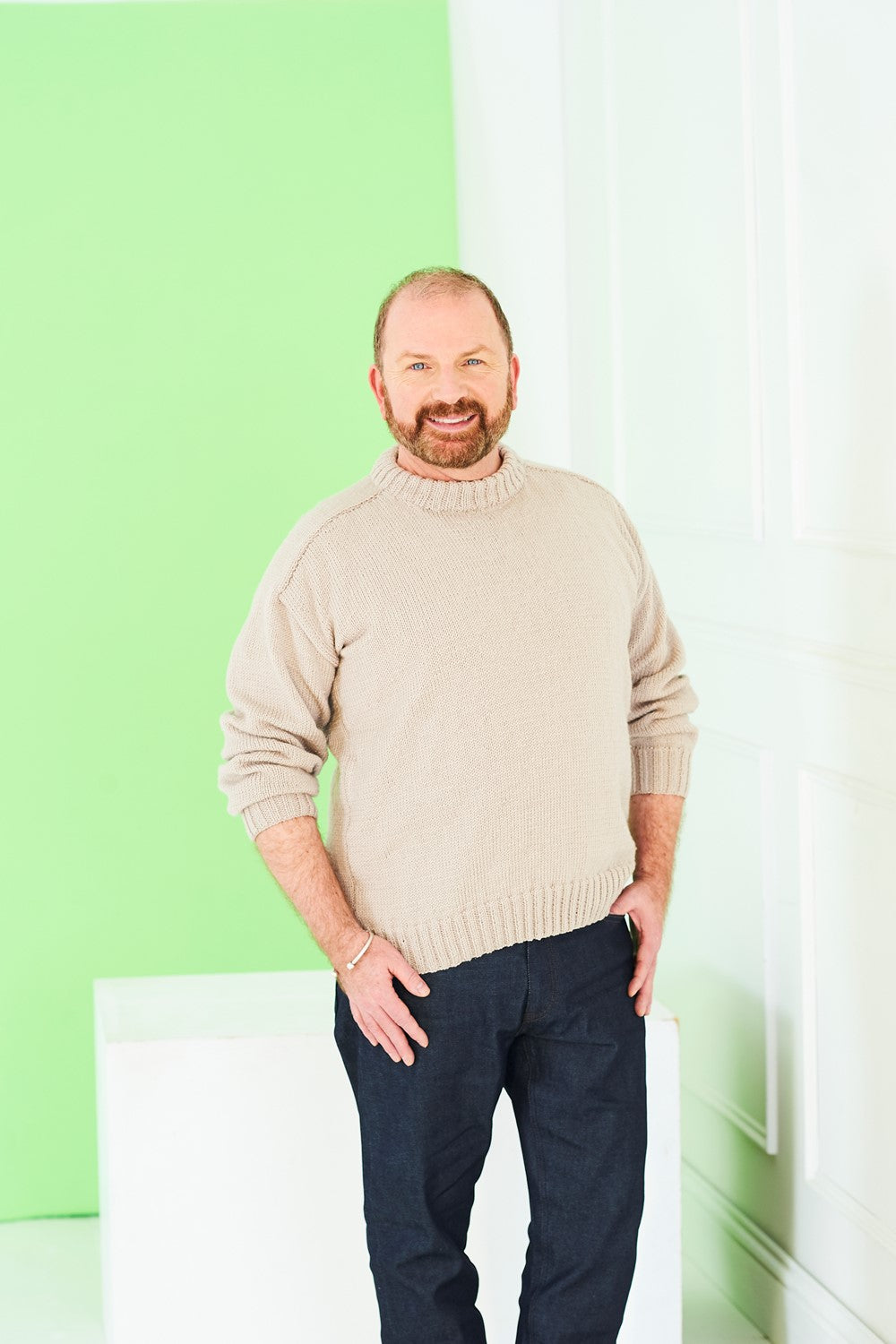 Stylecraft Bambino Pattern 10231 - Mens Sweaters - image 2