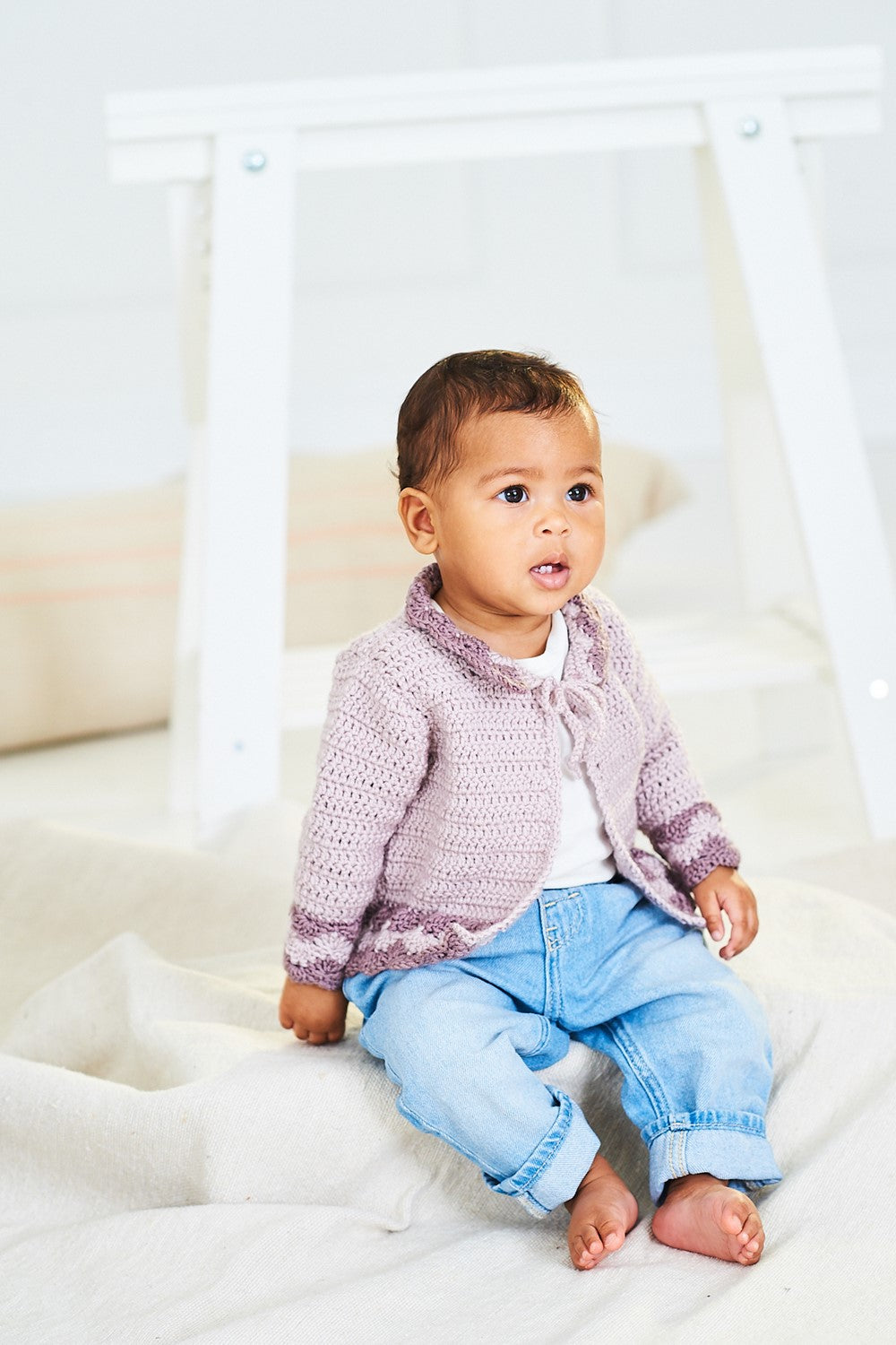 Stylecraft Bambino Pattern 10235 - Crochet Cardigans - image 2