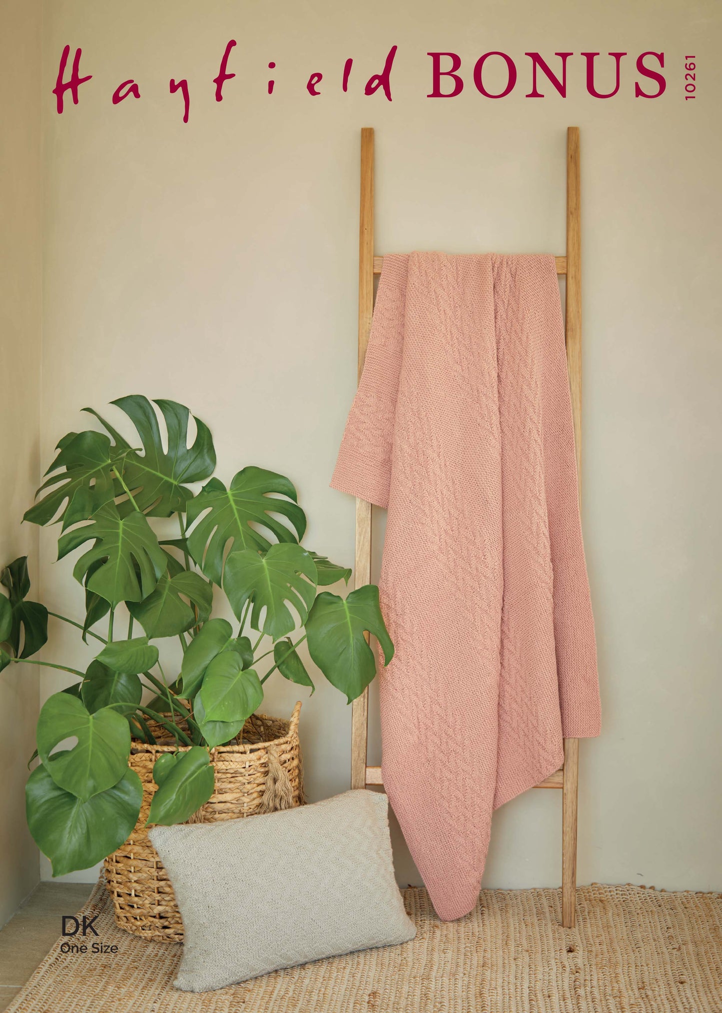 Sirdar Pattern 10261 - Textured stripe stitch blanket & cushion-Sirdar Country Classic Worsted - Product image