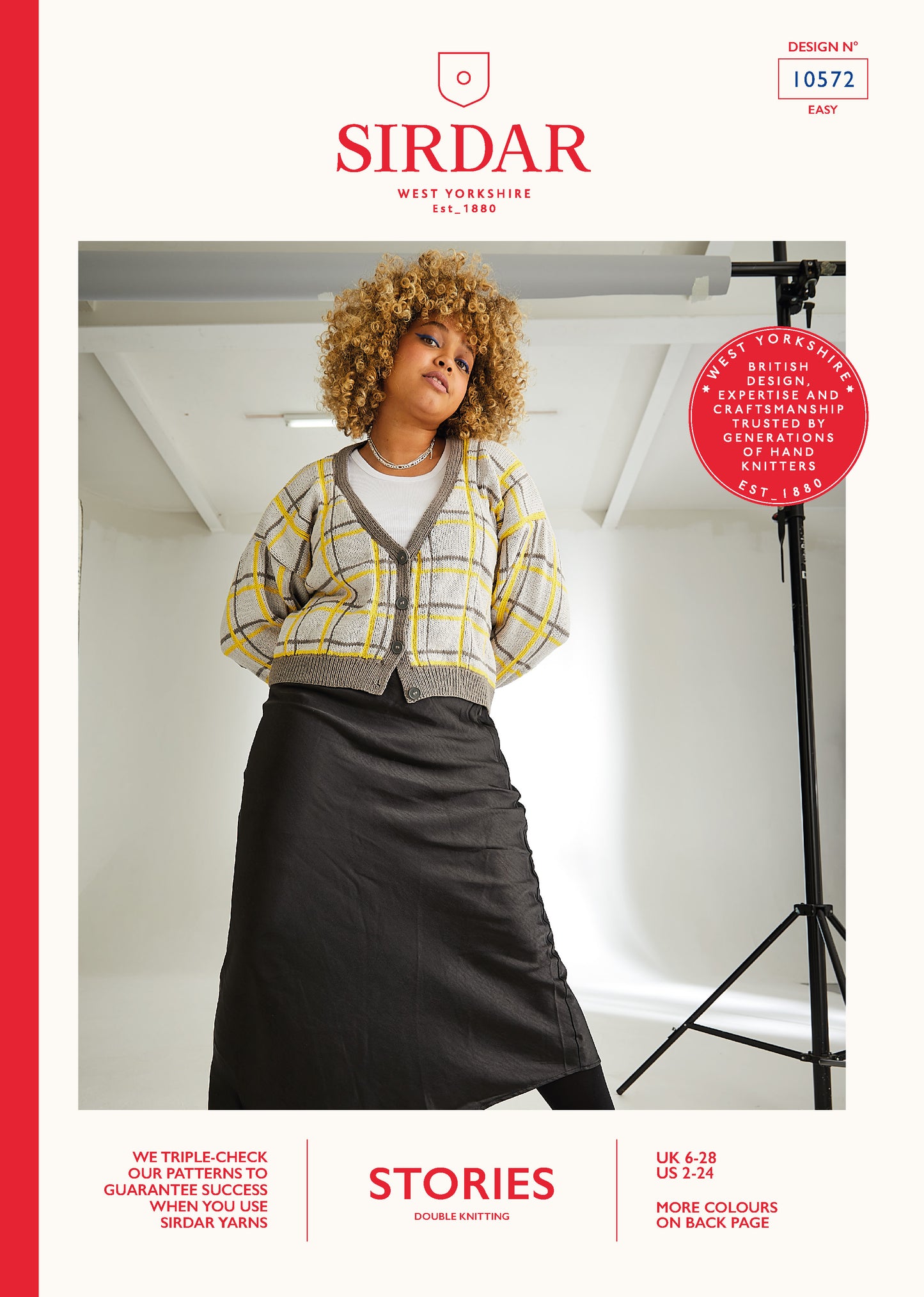 Sirdar Pattern 10572 - F137 Big City Cardigan - Product image