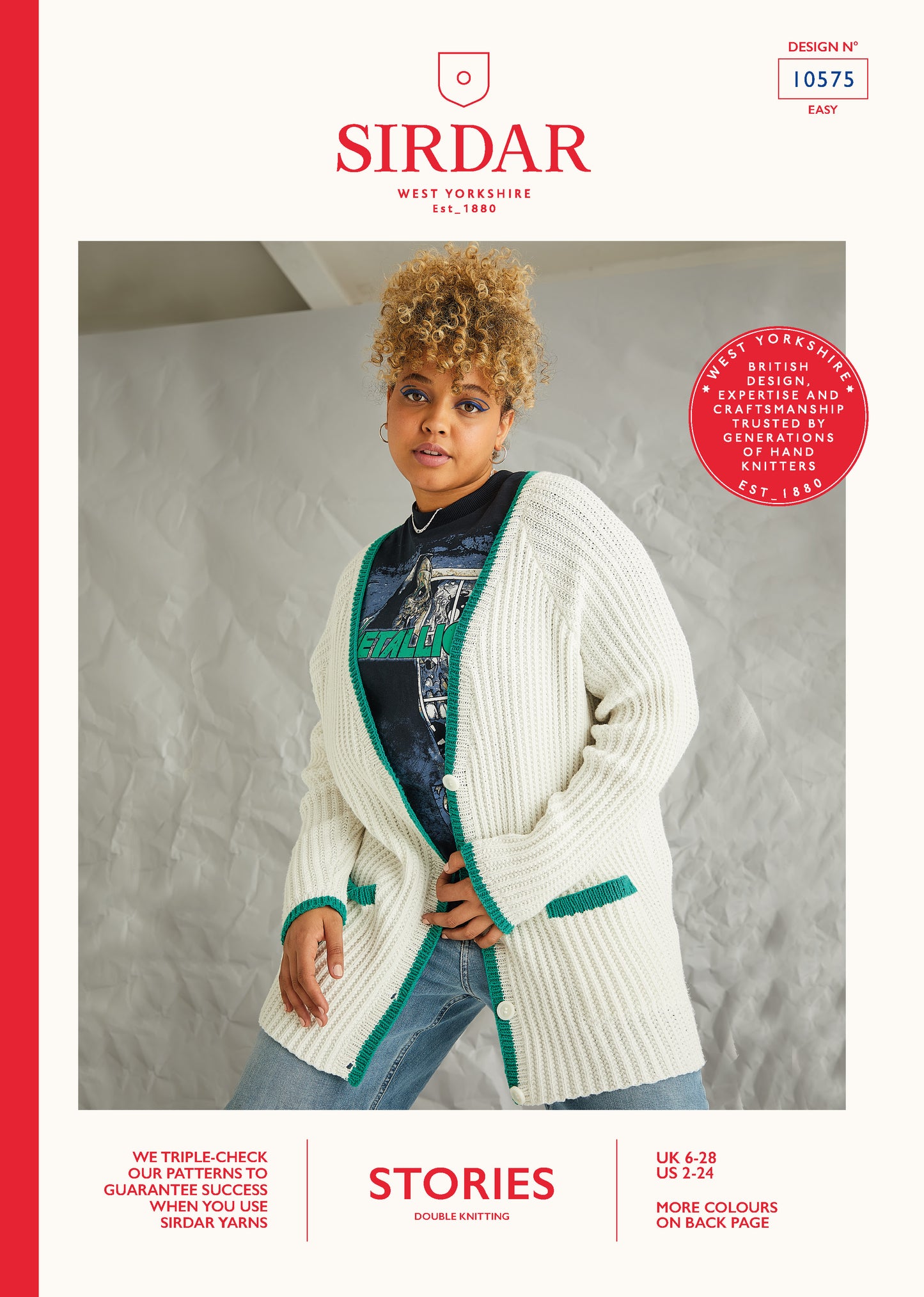Sirdar Pattern 10575 - F137 Skyscraper Sweater - Product image
