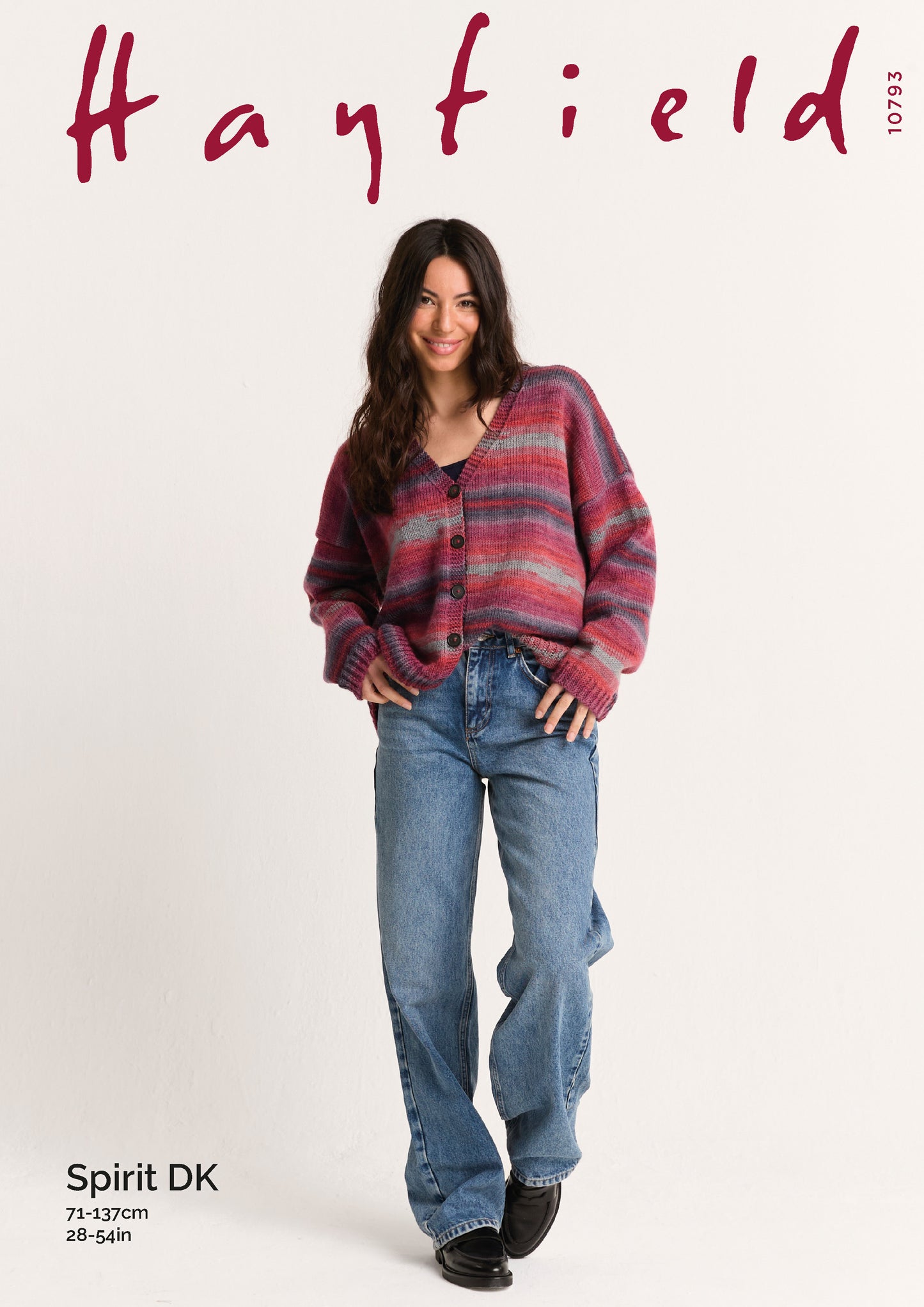Sirdar Pattern 10793 - F252 V neck Cardigan - Product image