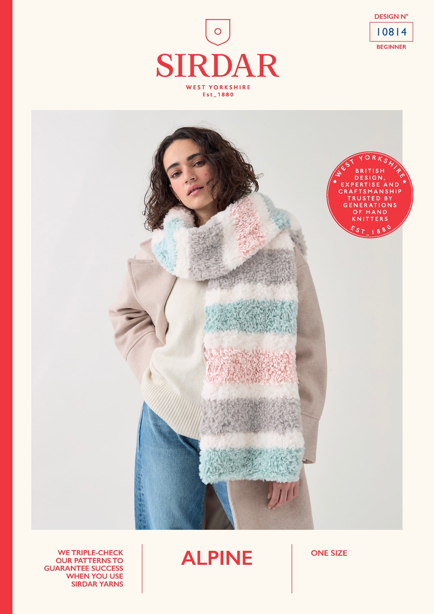 Sirdar Pattern 10814 - F227 Sweet Stripe