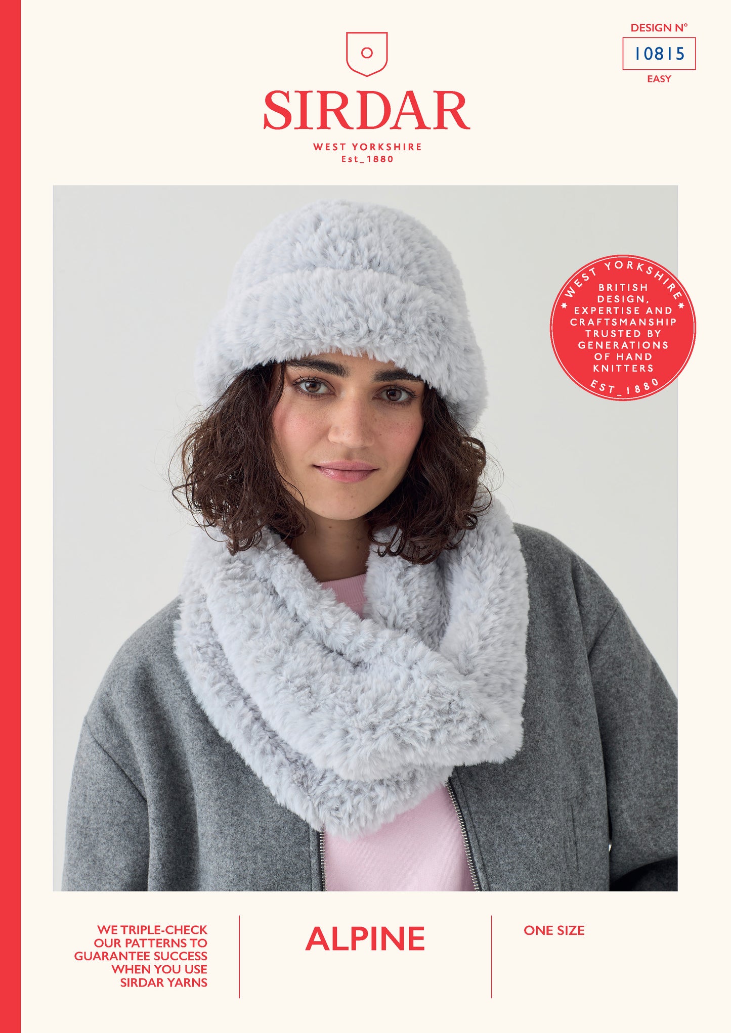 Sirdar Pattern 10815 - F227 Fluffy Snood
