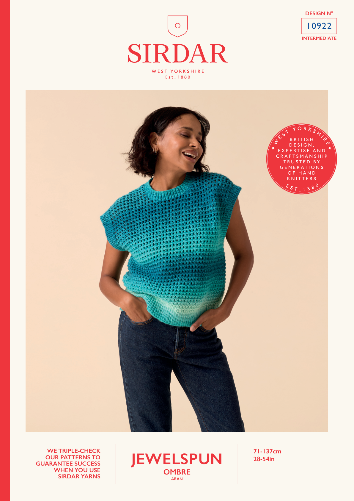 Sirdar Pattern 10922 - Sirdar