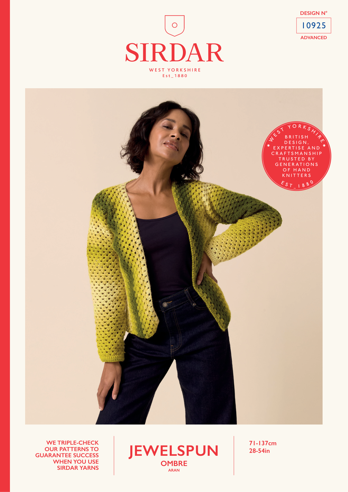 Sirdar Pattern 10925 - Sirdar