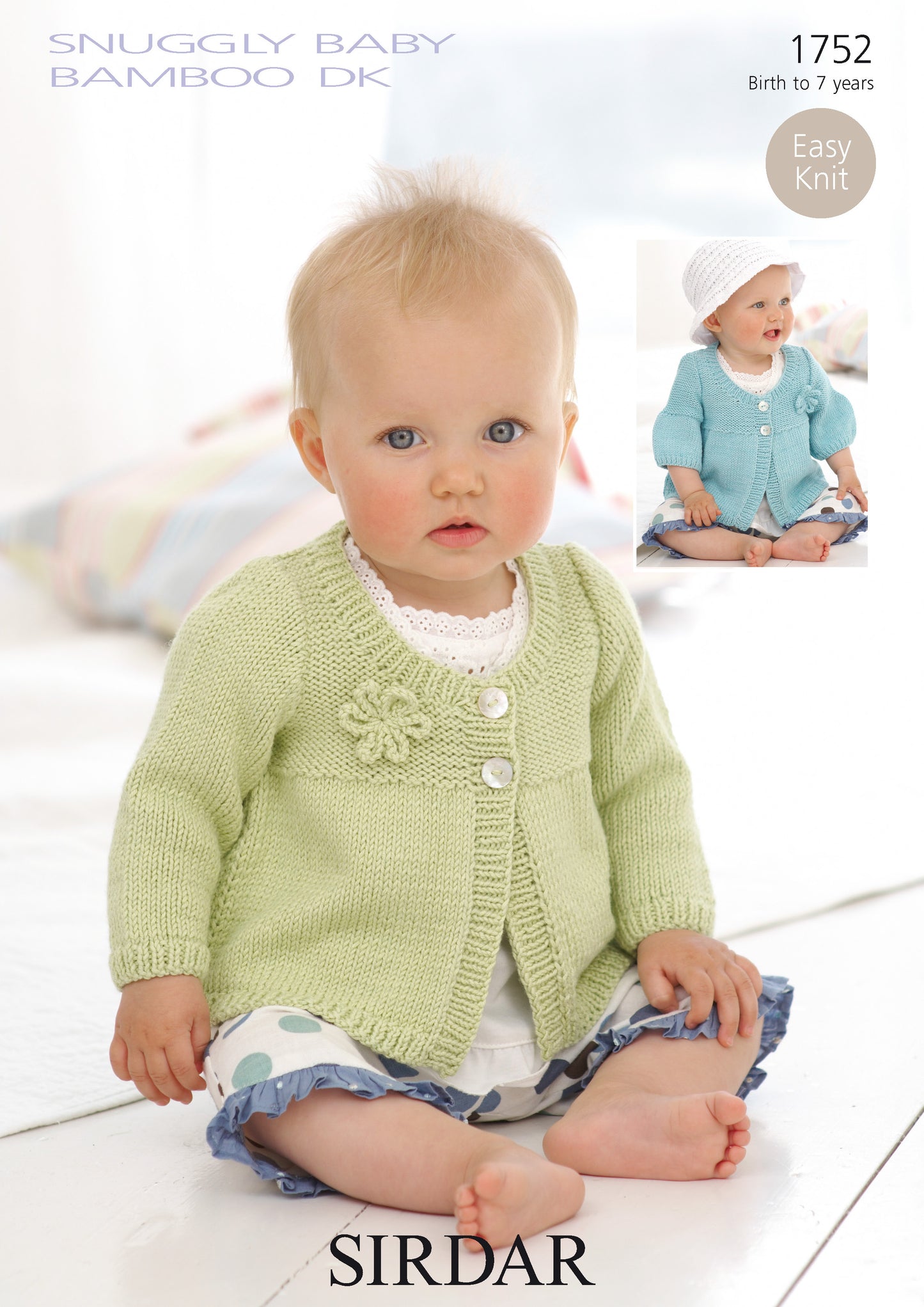 Sirdar Pattern 1752 - Coats-Sirdar snuggly baby bamboo DK - Product image