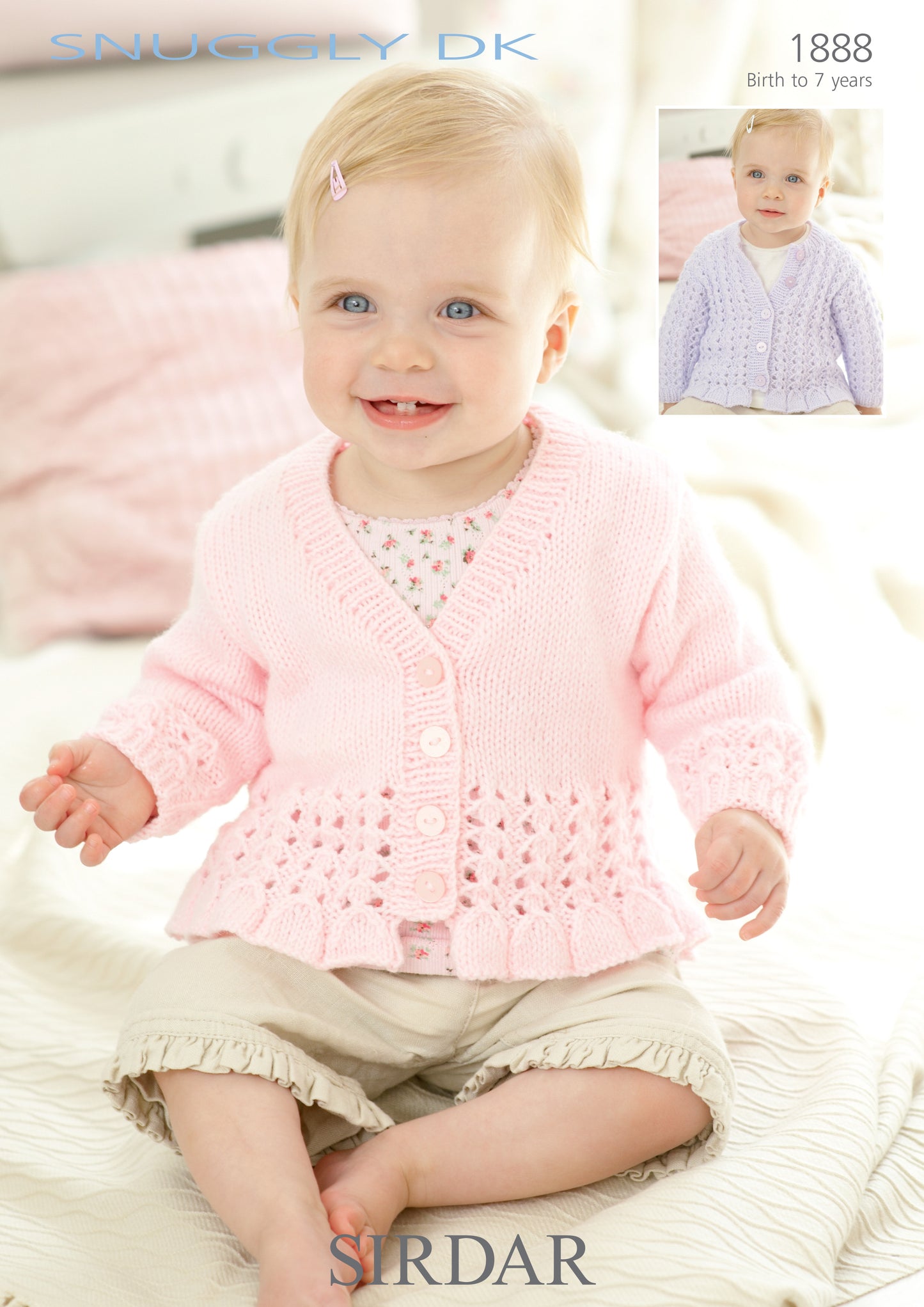 Sirdar Pattern 1888 - Cardigans-Sirdar snuggly DK - Product image