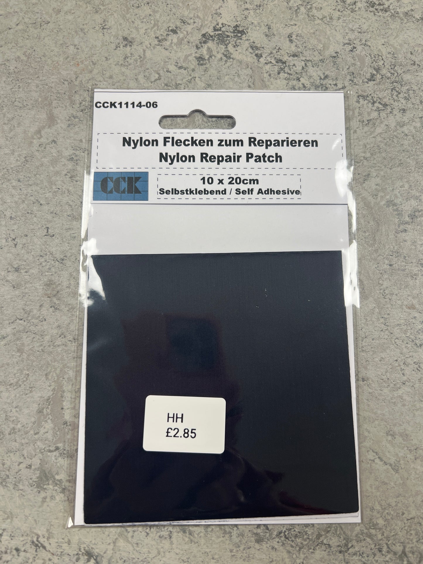 CCK Nylon Repair Patch. 10 x 20cm