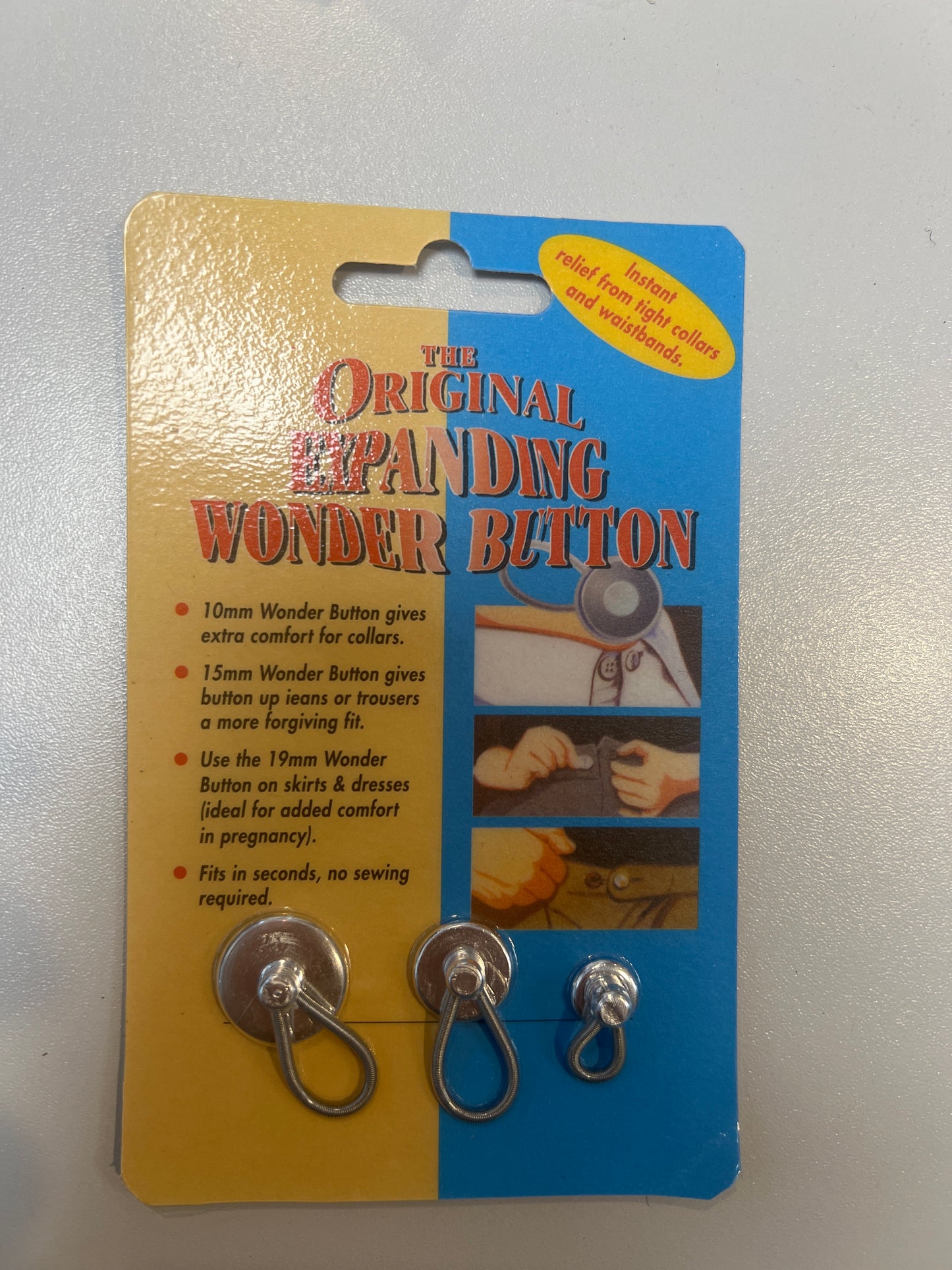 The Original Expanding Wonder Button