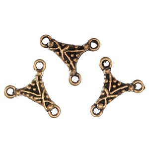 Trimits Y Connector Gilt 5 Packs of 3