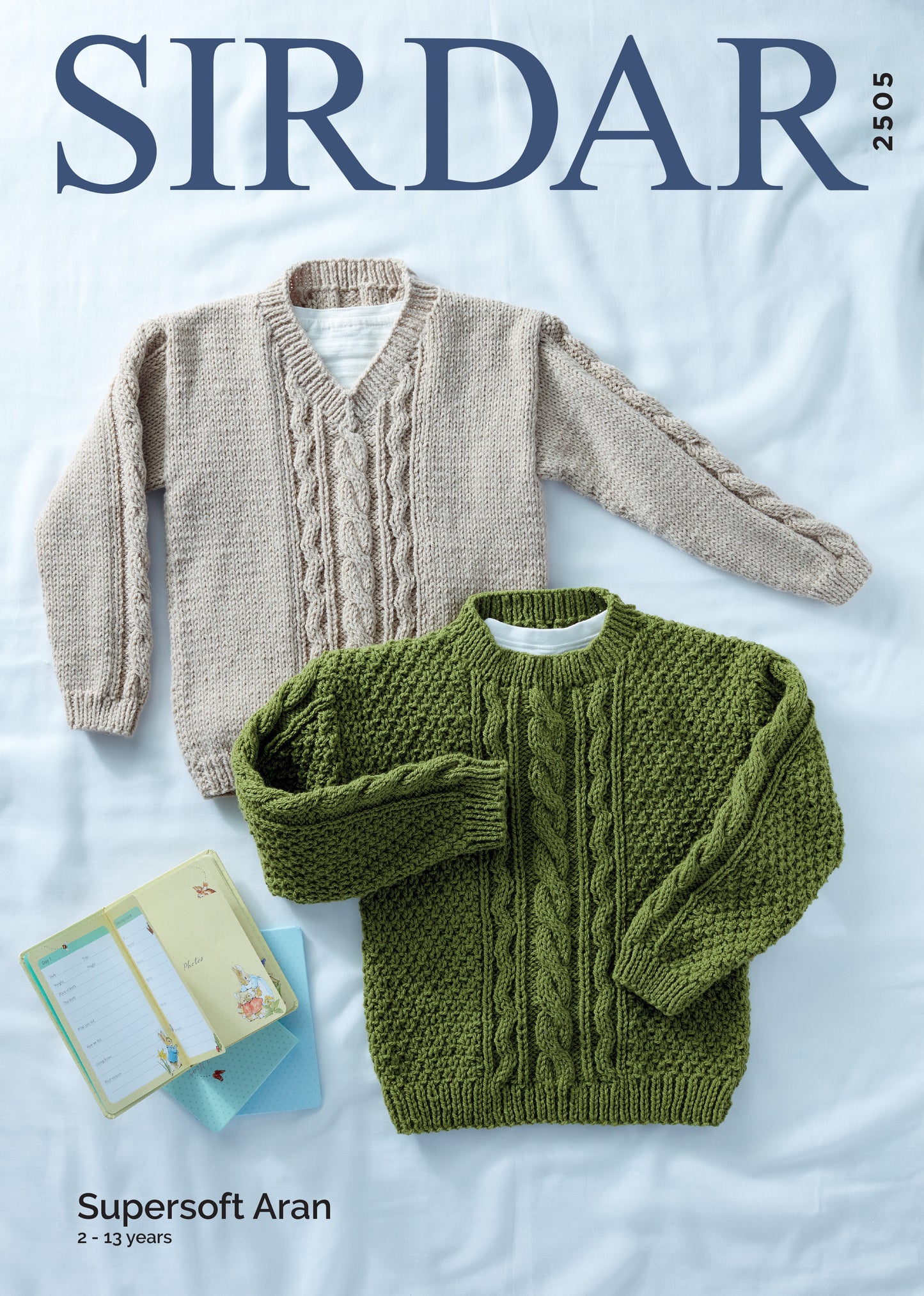 Sirdar Pattern 2505 - Sweaters-Sirdar supersoft aran - Product image