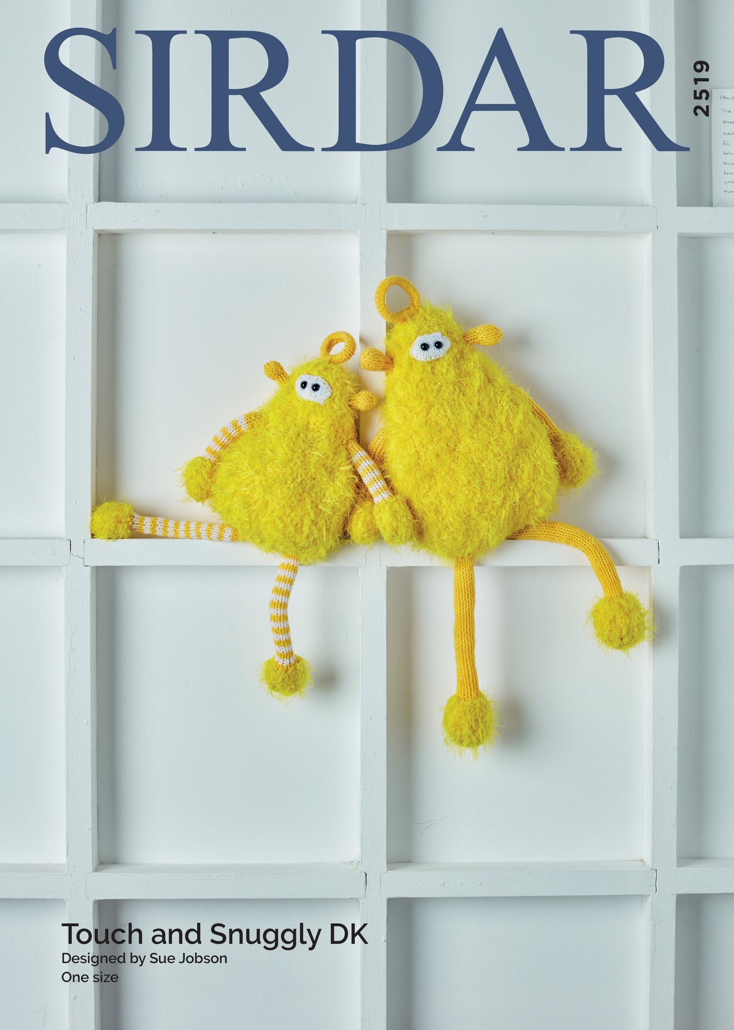 Sirdar Pattern 2519 - Aliens-Sirdar tounch & snuggly DK - Product image