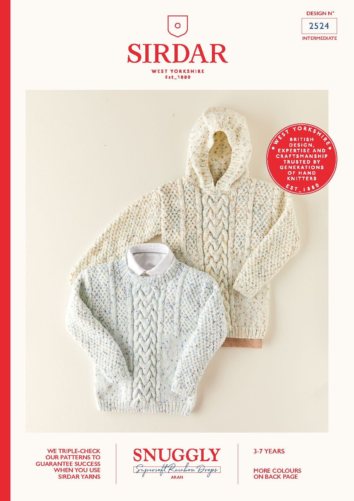 Sirdar Pattern 2524 - Product image