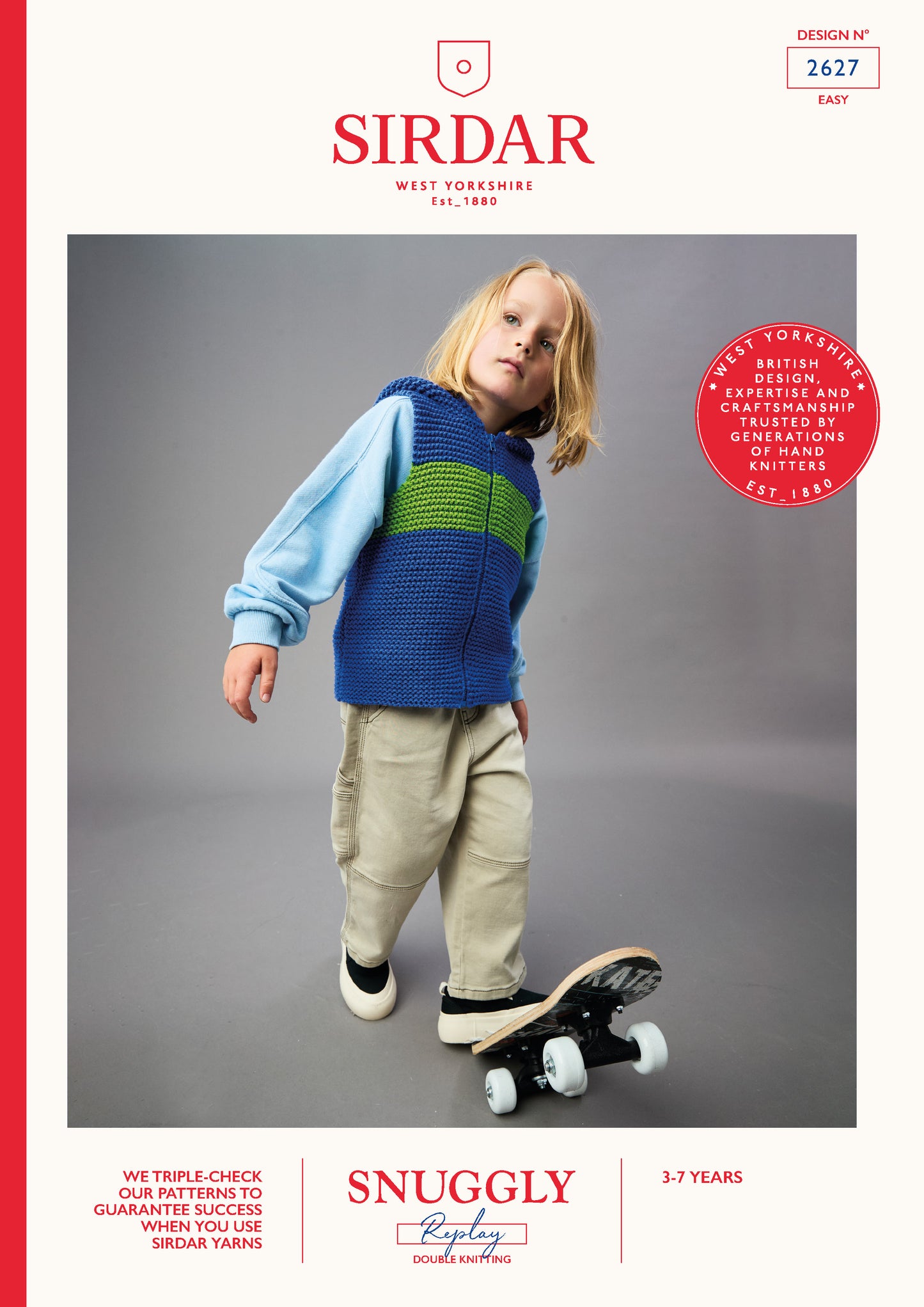 Sirdar Pattern 2627 - Product image
