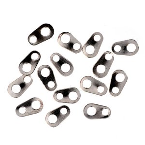 Trimits Tags Silver 6.5mm 5 Packs of 16
