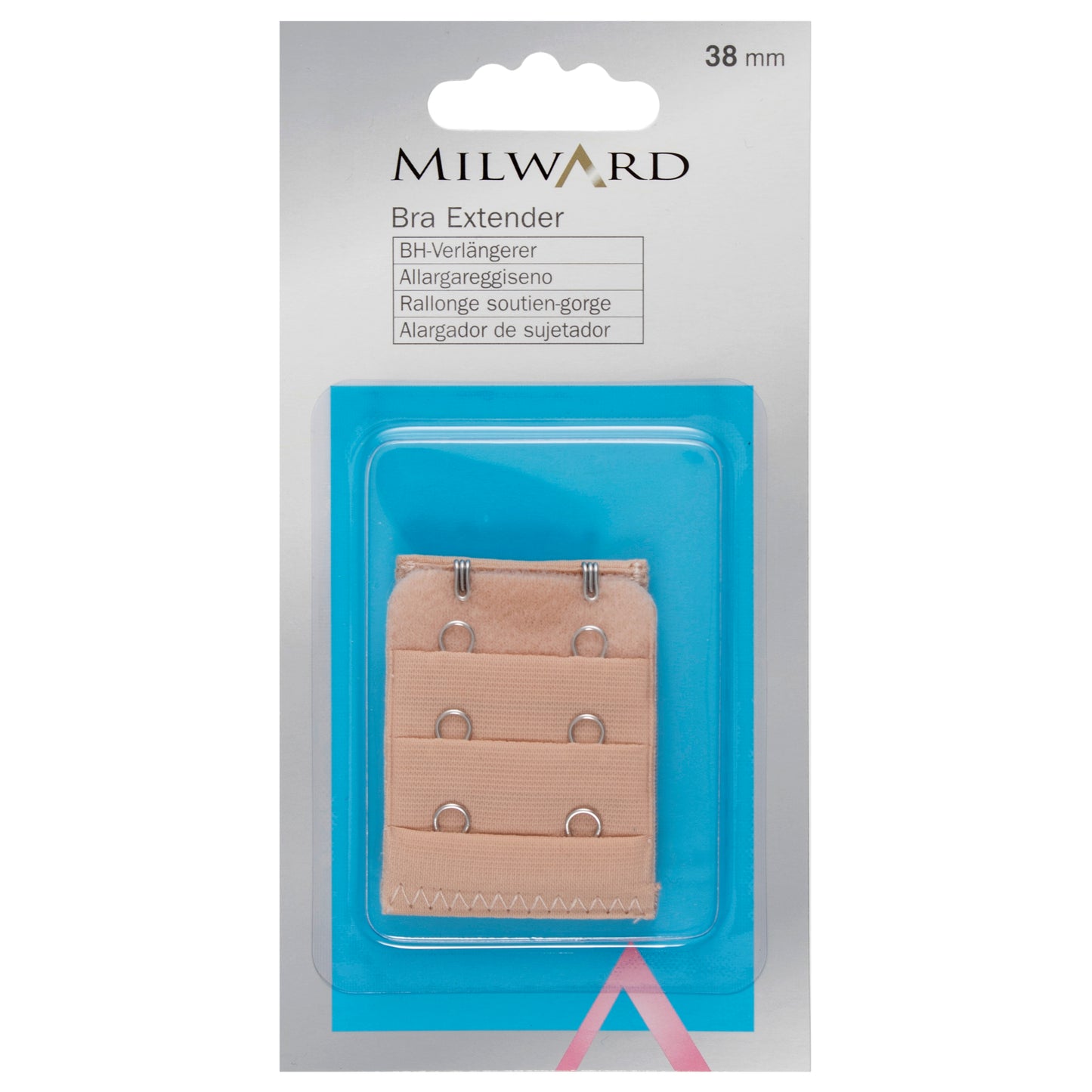 Milward Bra Extender 38mm Nude