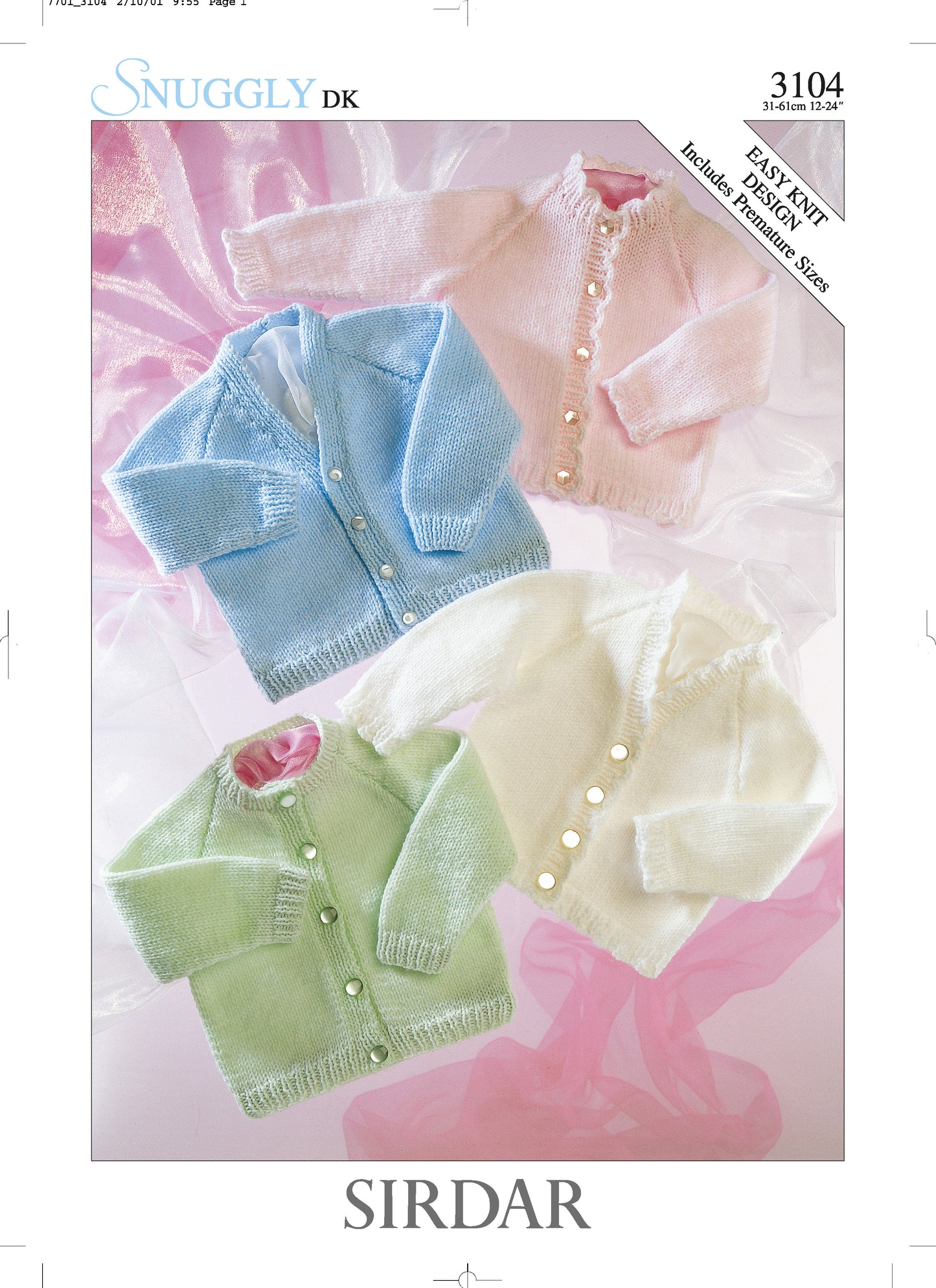 Sirdar Pattern 3104 - Cardigans-Sirdar DK - Product image