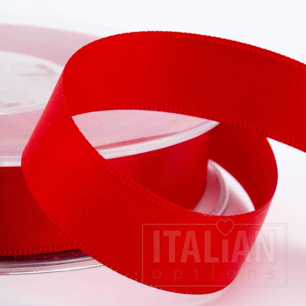 Red Satin Ribbon 50mm x 25m