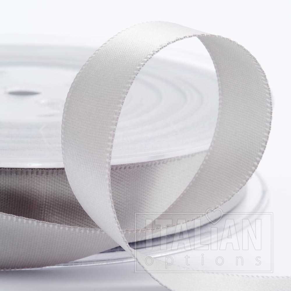 Silver Satin Ribbon 3mm x 50m