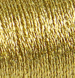 DMC Diamant Metallic Embroidery Thread 35m - D3852 Dark Gold