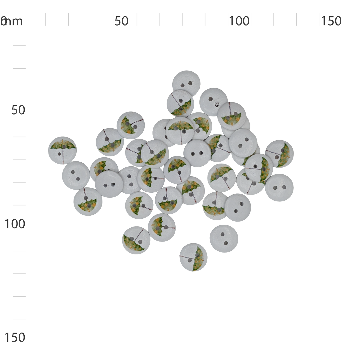 Wooden Umbrella Button