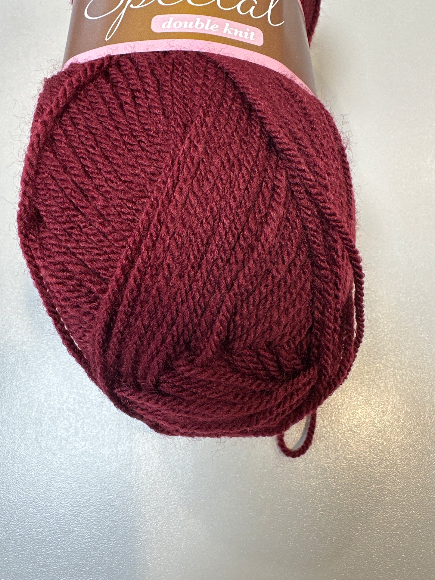 Stylecraft Special DK in Burgundy — 100% Premium Acrylic, DK (Double Knitting), 100g