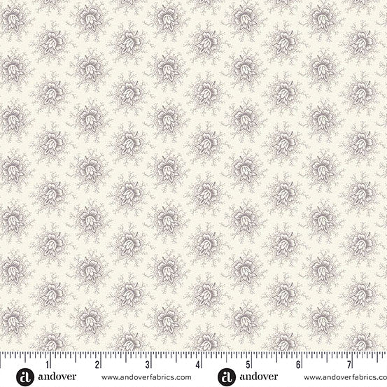 Andover Fabrics Hazelmont Farm Shirtings by Max and Louise - Rose Whisper