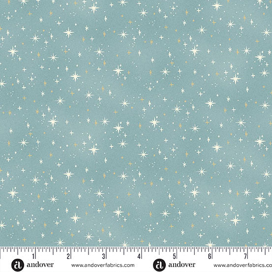 Makower UK Charmed - Shimmer Teal