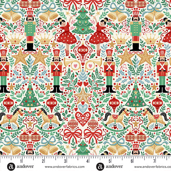 Makower UK The Nutcracker - Sugar Plum Cream
