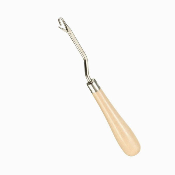 76452 LATCH-RUG HOOKS WOODHANDLE (Fine) PACK 10