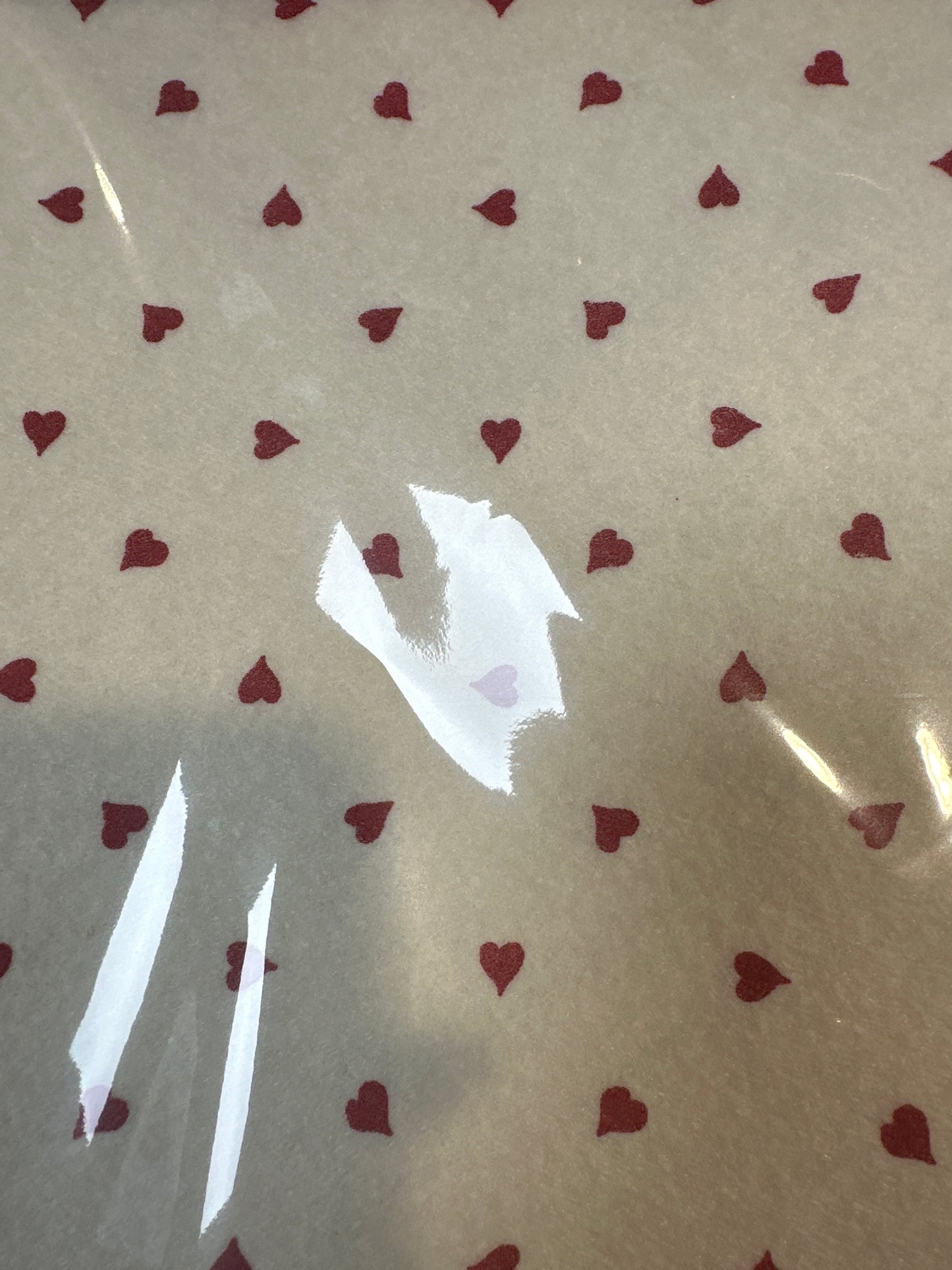 Craft felt sheet in red