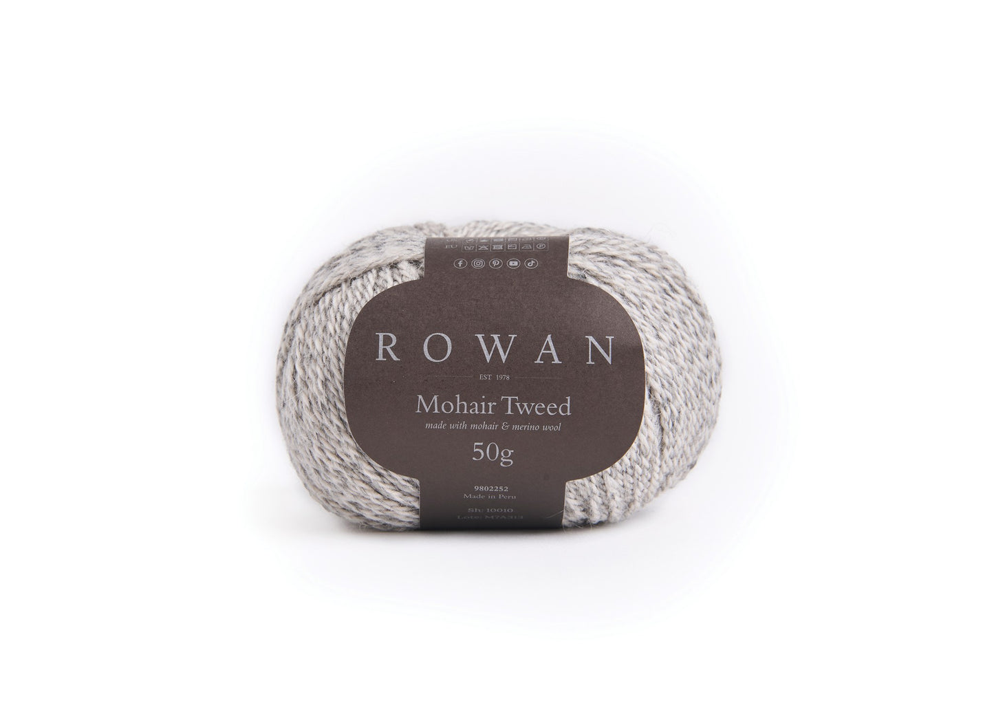 Rowan Mohair Tweed 50g - Limestone