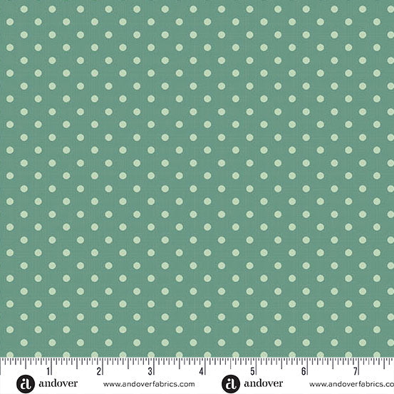 Andover Fabrics Quiltessential Minis - Dot Lichen