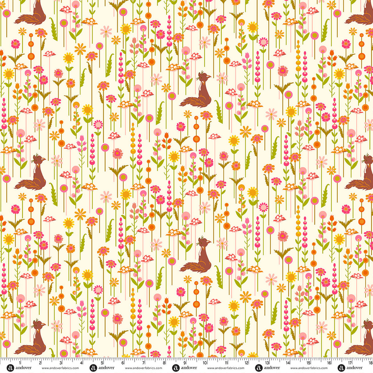 Andover Fabrics Menagerie - Fox Day