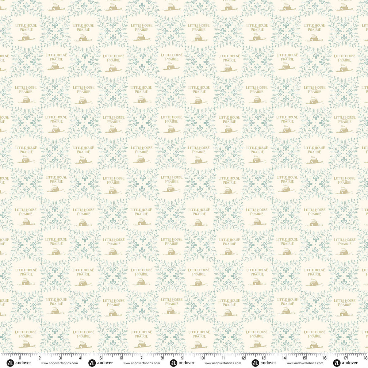 Andover Fabrics Icons - Little House Cream