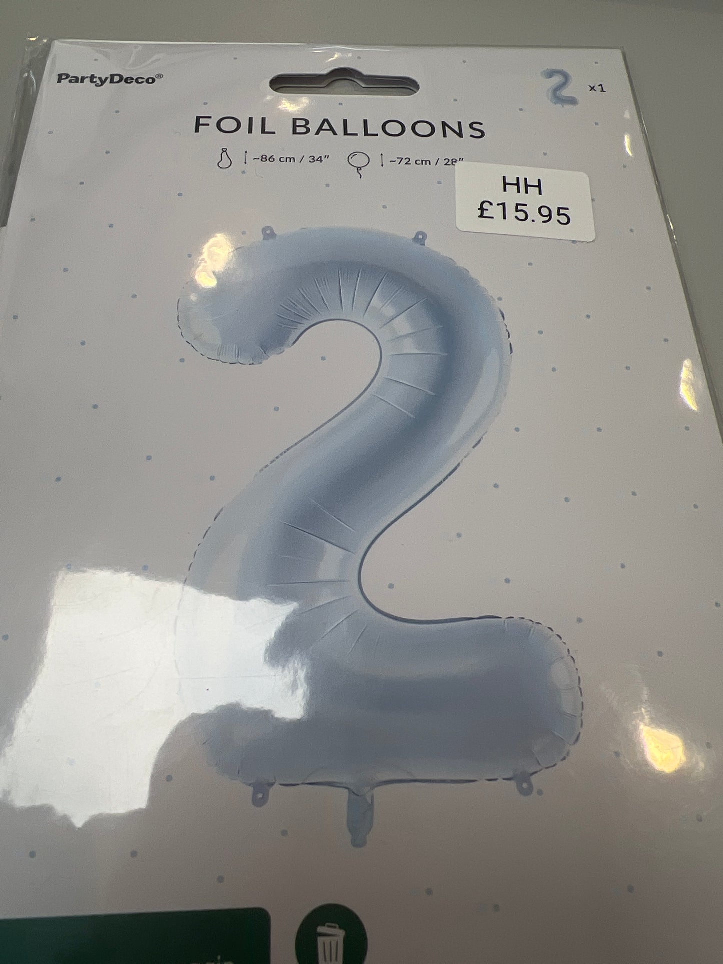 Helium balloon No 2. 34”