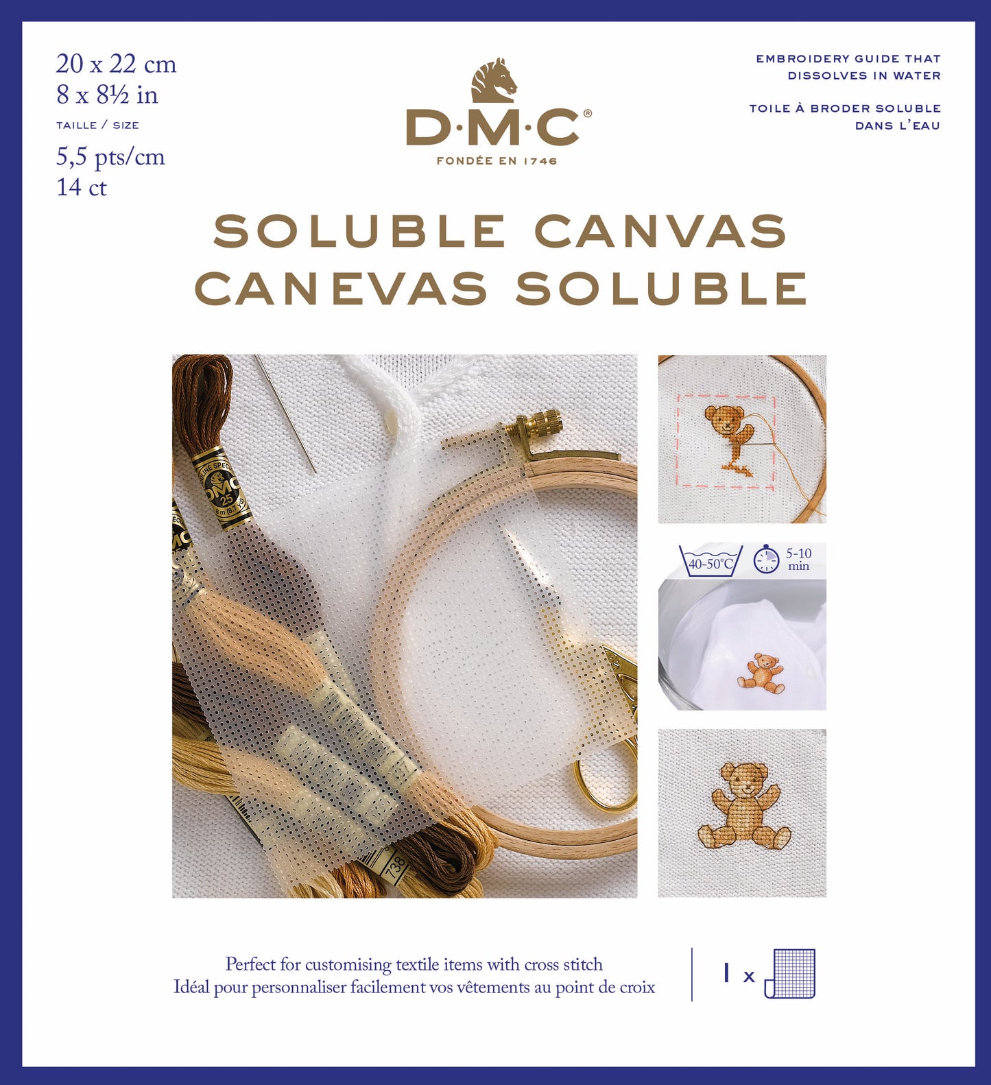 DMC Aida Fabric - 14 Count