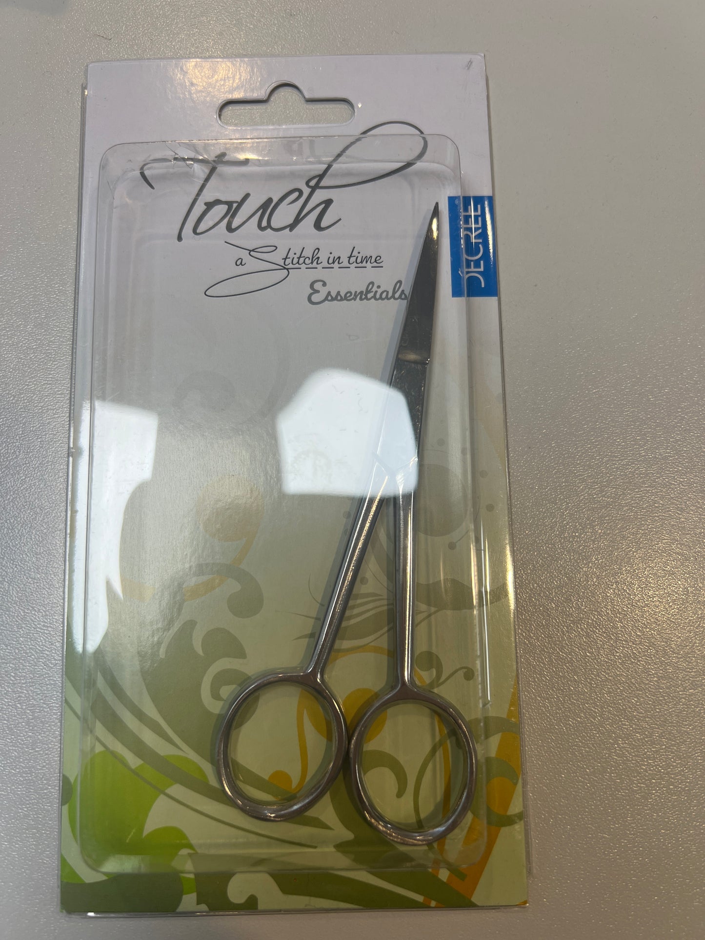 Touch Elongated Metal Scissors