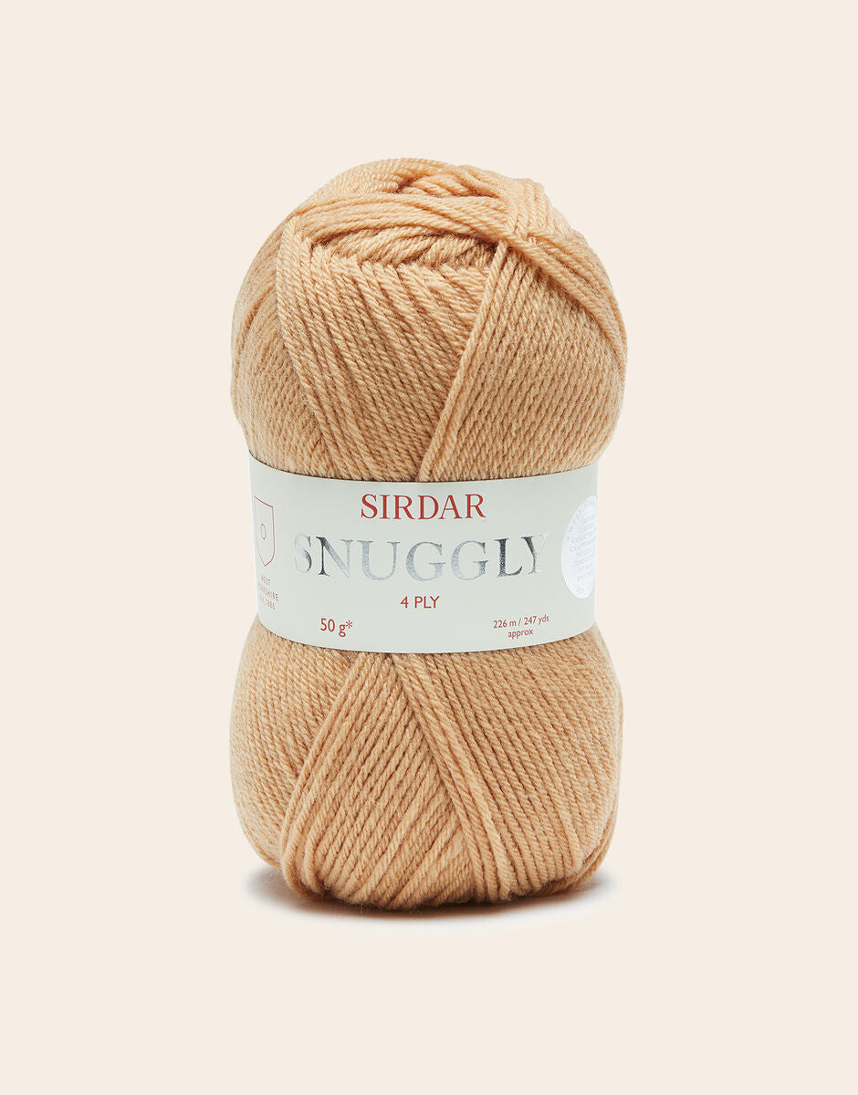 SIRDAR SNUGGLY 4 PLY, 50G - HONEY SNUGGLY 4 PLY (0520)