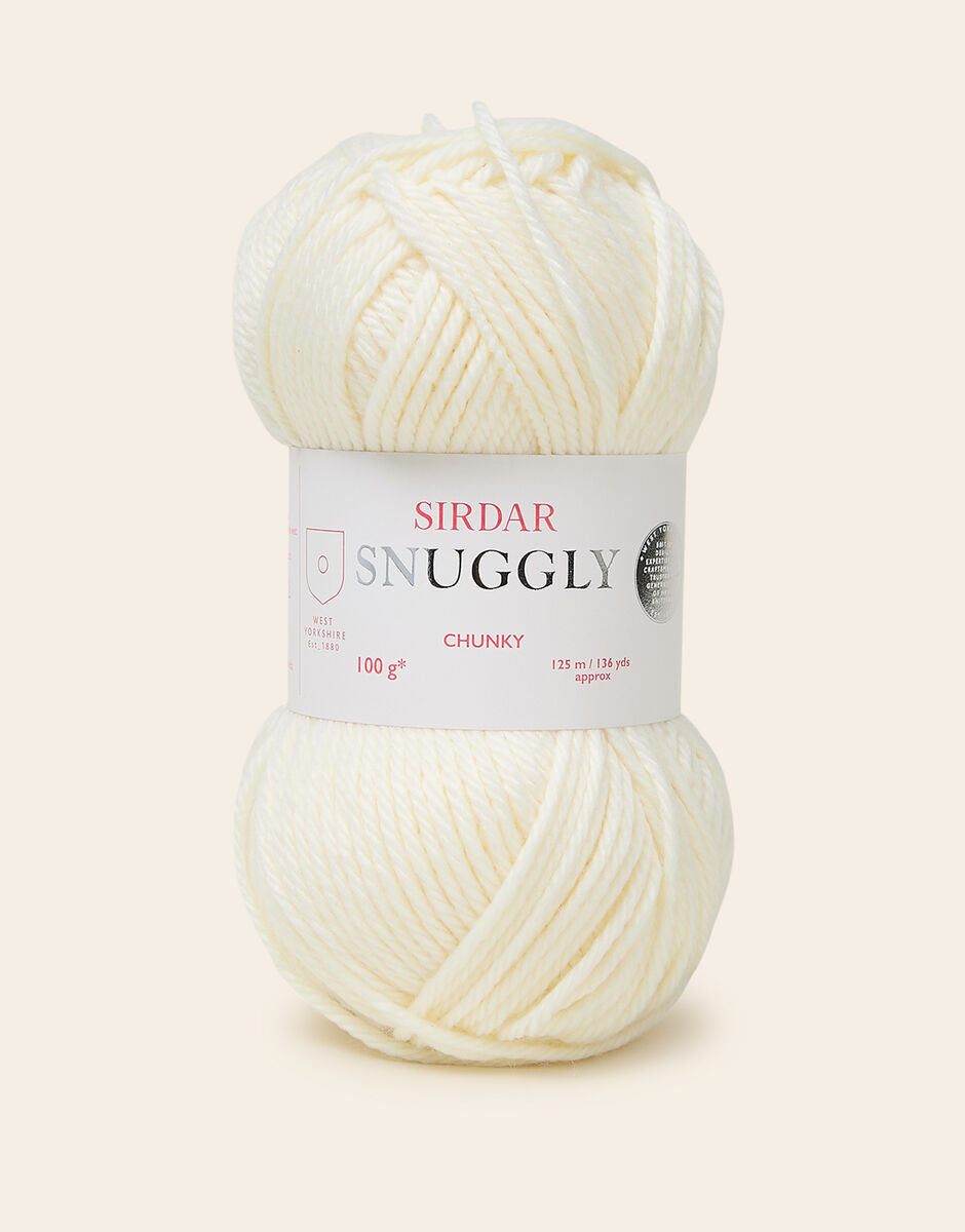 Sirdar yarn in cream