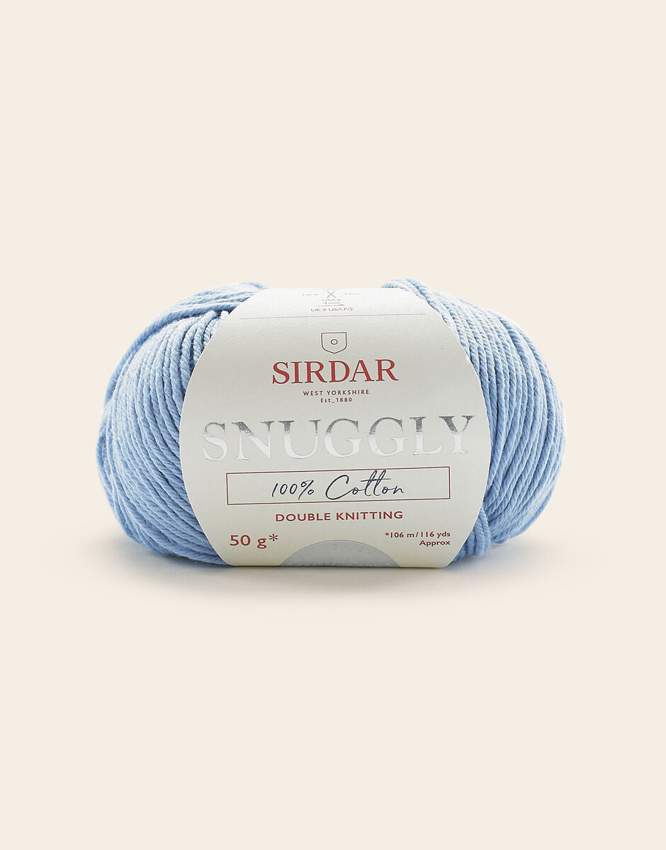 Sirdar Snuggly Cotton - Sky Blue - Sky Blue