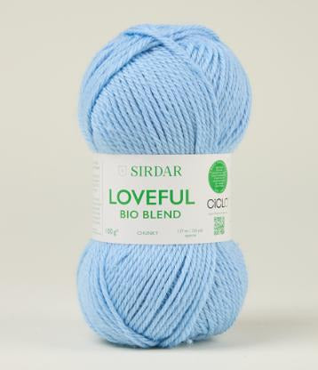 Sirdar Loveful Bio Blend Chunky - Serene Sky