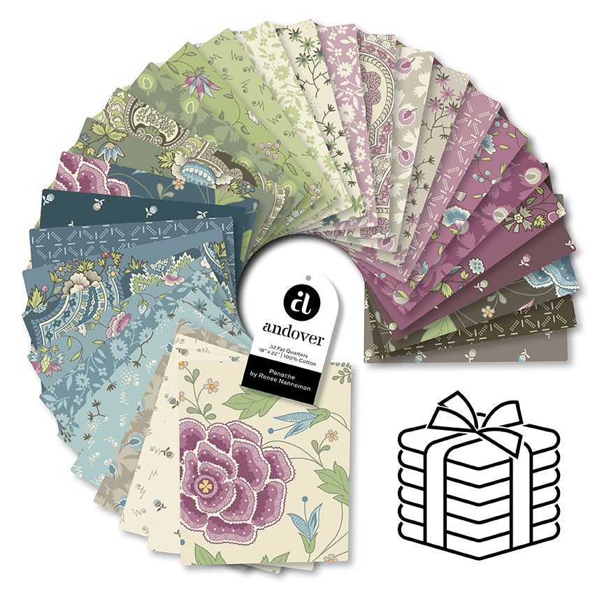 Andover Fabrics Panache - Fat Quarter Bundle (32 Cuts)