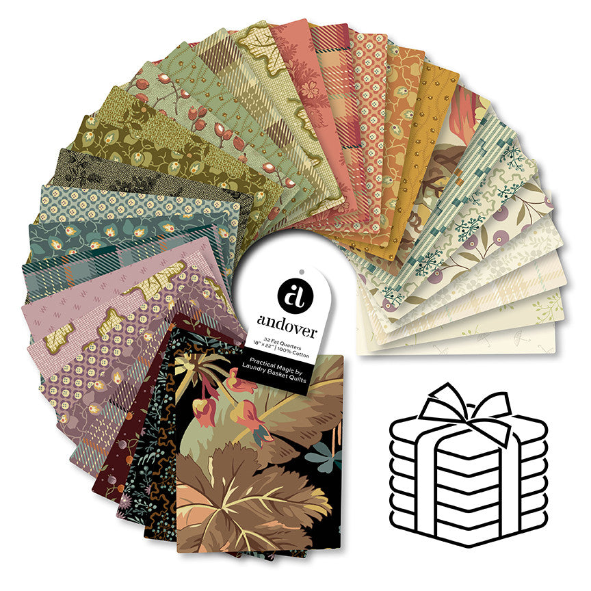 Andover Fabrics Practical Magic - Fat Quarter Bundle (32 Cuts)